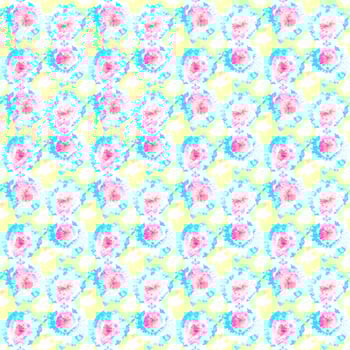 Girly Psychedelic Kaleidoscope. Seamless. Tie photo
