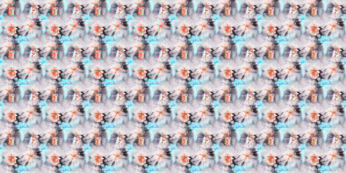 Fantasy Psychedelic Kaleidoscope. Seamless. photo