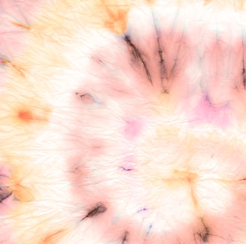 Fantasy Spiral Tie Dye. Die Style Texture. Dress photo