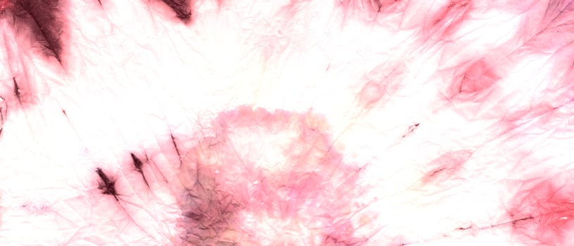 Rose Bleach Dye. Ink Boho Fun Illustration. photo
