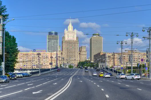 Main building of Ministry of Foreign Affairs of Russia in Moscow, Russia photo