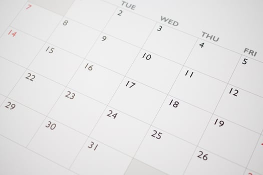 calendar page date background business planning appointment meeting concept photo