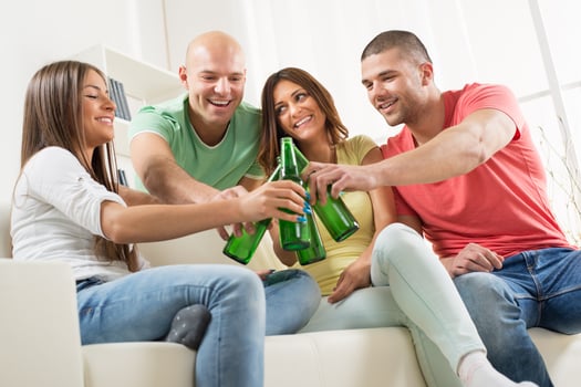Cheers together view photo