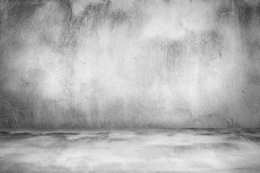 Empty gray concrete floor studio room background photo