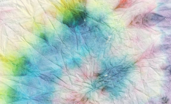 Mint Watercolor Batik Repeat. Tiedye Spiral photo
