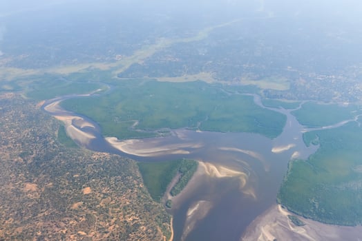 Inhambane Province Aerial View - Mozambique photo