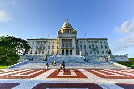 The Rhode Island State House, the capitol of the U.S. state of Rhode Island. photo