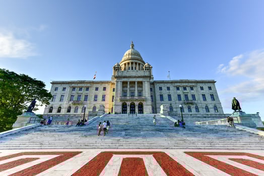 The Rhode Island State House, the capitol of the U.S. state of Rhode Island. photo