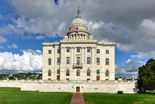 The Rhode Island State House, the capitol of the U.S. state of Rhode Island. photo