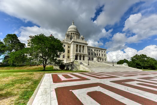 The Rhode Island State House, the capitol of the U.S. state of Rhode Island. photo