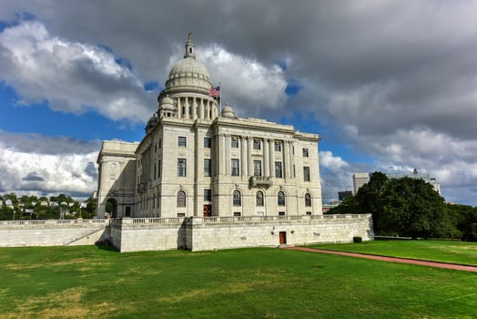 The Rhode Island State House, the capitol of the U.S. state of Rhode Island. photo