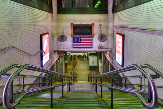Park Street Station on the MBTA subway system, located at the intersection of Park Street and Tremont Street under Boston Common in downtown Boston. photo
