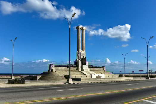 Monument to the victims of the USS Maine in Havana, Cuba. photo