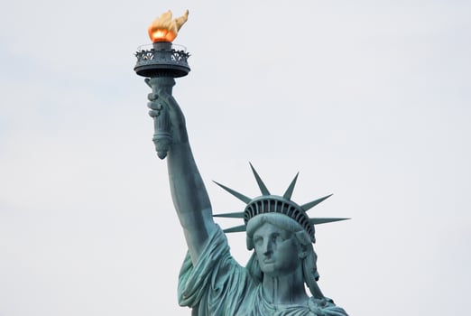 Statue of Liberty in New York City. photo