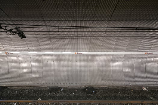 Rome, Italy - March 25, 2018 -  Termini Metro Station, the main station in Rome, Italy photo