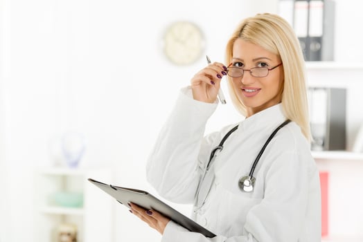 Female Doctor view photo