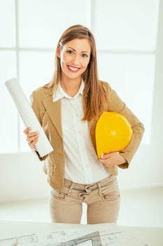 Female Construction Engineer photo