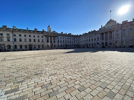 A view of Somerset House in London photo