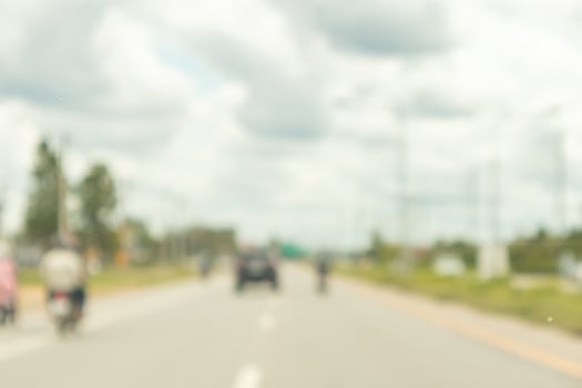 Abstract street city road blurred background photo