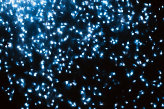 Christmas Blue Glitter overlay background photo