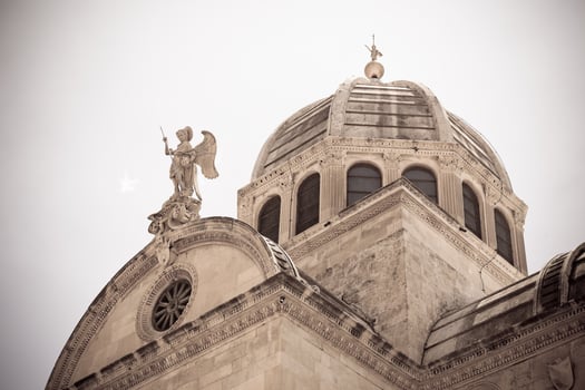 Cathedral of St. James in Sibenik, Croatia photo