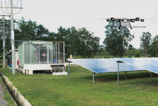 Innovation of electricity generation from nature. photo