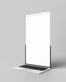 Website instant showcase mockup photo