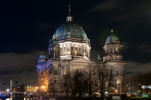 Berlin Cathedral at Night photo