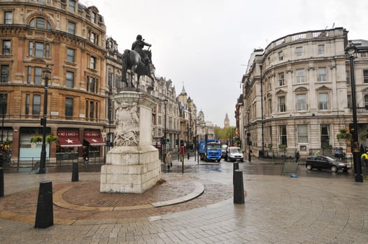 Charles I, Big Ben, London, UK photo