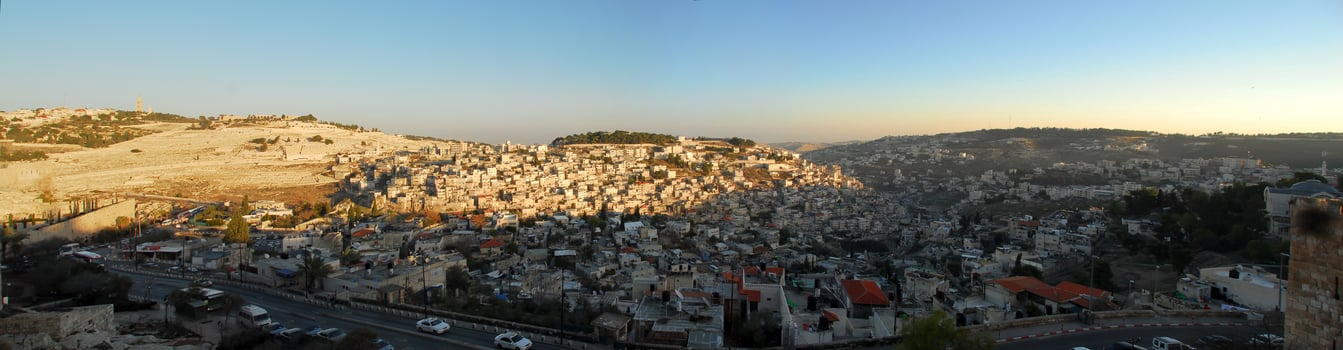 View of the Mount of Olives, Jerusalem photo