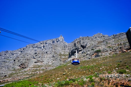 Table Mountain in Cape Town photo