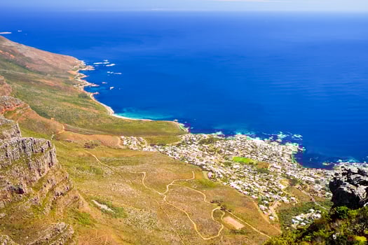 Table Mountain in Cape Town photo