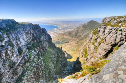 Table Mountain in Cape Town photo