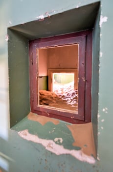 Ghost town Kolmanskop, Namibia photo
