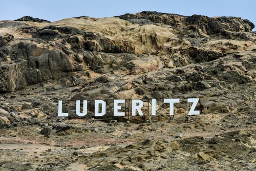 Luderitz City Sign photo