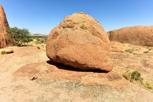 Rock formations in Spitzkoppe, Namibia photo