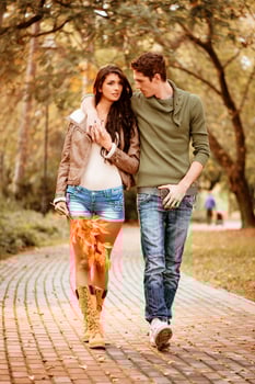 Enjoying In Autumn photo