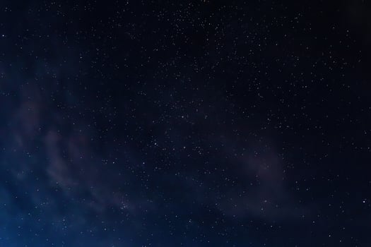 Night starry sky. Constellations and nebulae in space photo