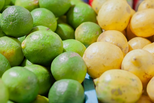 Lime and lemon as a flavor enhancer photo