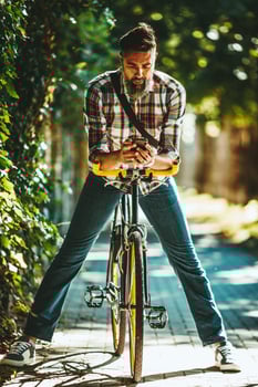 Relaxed On A Bicycle photo