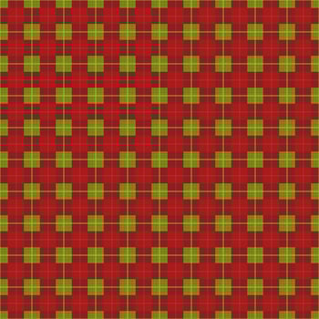 Red abstract seamless tartan texture photo