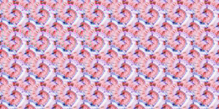 Pastel Psychedelic Kaleidoscope. Seamless. Dye photo