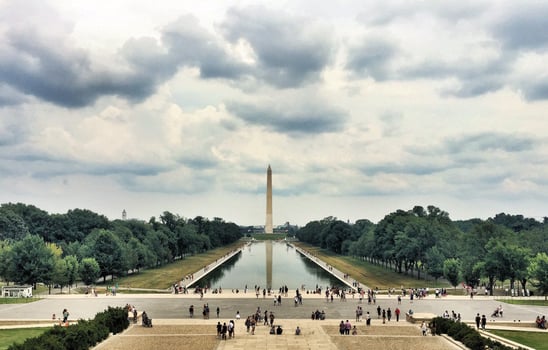 A view of the Washington Monument photo