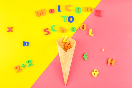 Back to school concept photo