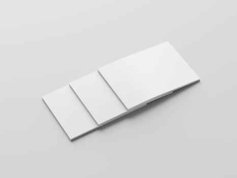binding brochure mockup photo