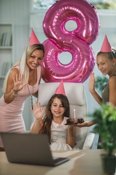 Online Birthday Party photo