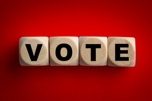 Voting and election concept. Making the right decision photo