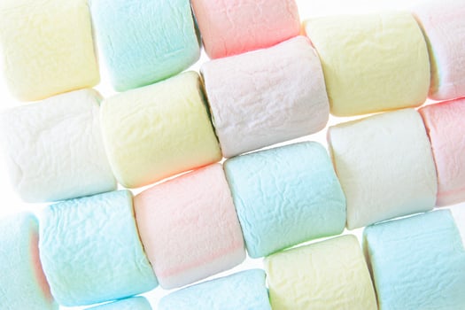 colorful marshmallow background photo