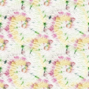 Pastel Psychedelic Kaleidoscope. Seamless. Dyed photo