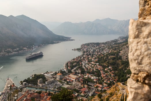 Saint John fortress in Kotor, Montengro photo
